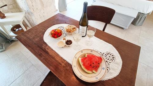 Ételek és italok, I Trulletti del Gelso a Masseria Santalachicca in Stabile