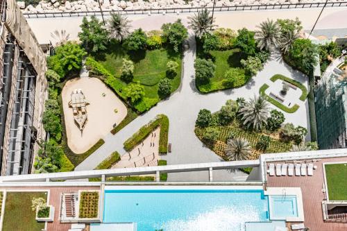 Exterior view, Rustic Minimalist Home with Breathtaking Sea Views in Dubai Maritime City