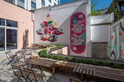 陽台/露台, 布魯塞爾吉爾酒店 (Jill Hotel Brussels ) in 布魯塞爾