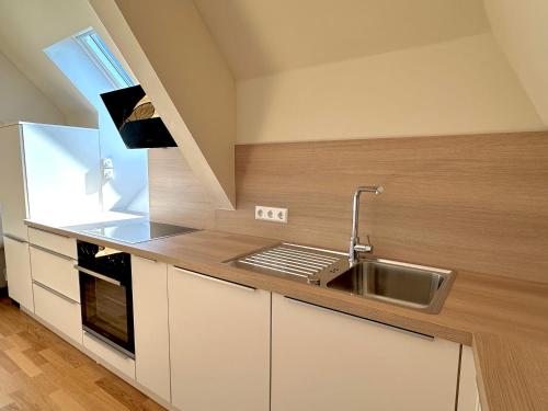Cocina, City Center Apartment in Sankt Polten