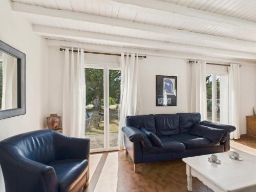 共用Lounge/電視區, 500 m de la plage, jardin, maison pour 5 in 聖熱昂德蒙特