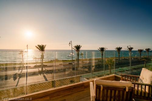 Balkon/Terrasse, Ashkelon Beachfront Villa in Ashkelon