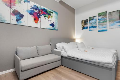 Komfortables Studio in Köln-Ehrenfeld, Küche, Vollausstattung, Netflix, 1 Min zur U-Bahn, 10 Min zum Neumarkt, Colonia (foto 3)