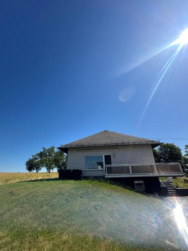 Exterior view, Ferienhaus Hof Schoneck in sehr ruhiger Alleinlage in Gondershausen