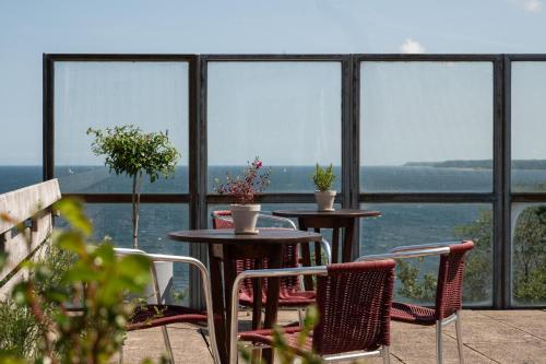 陽台/露台, 阿爾特費斯徹雷斯奇勒酒店 (Hotel Alte Fischereischule) in 埃肯弗德