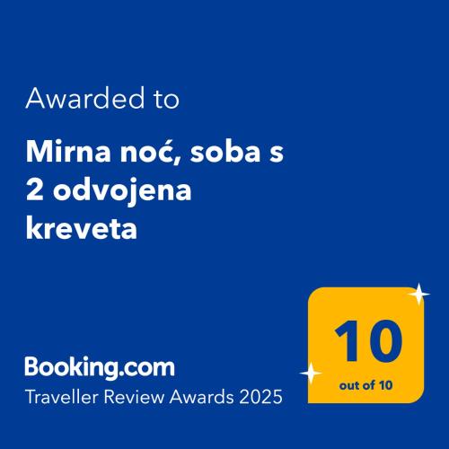 Mirna noć, soba s 2 odvojena kreveta 2