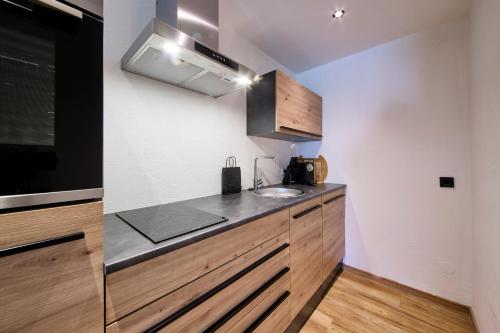 virtuve, Apartment Westside Top 9 in Zālbaha