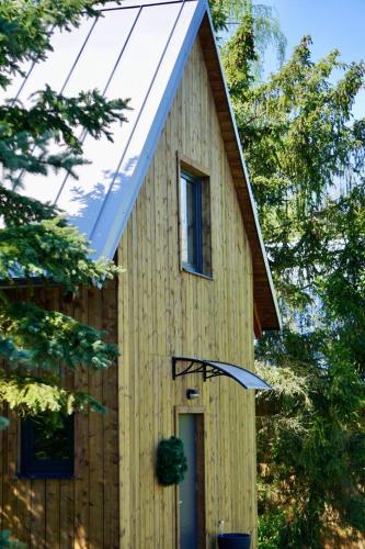 A szálláshely kívülről, Chaty Břeh a Les (Chaty Breh a Les) in Vraz U Pisku