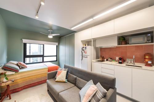 Apartamento equipado na melhor localização de SP, São Paulo