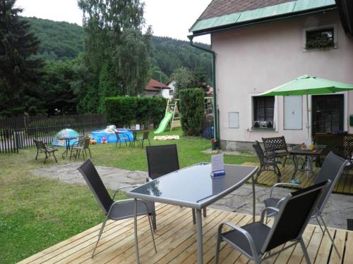 Balkons/terase, Pension Lipa in Horni Marsova