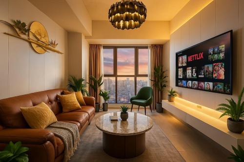 Elegant and Modern 3BR Penthouse in Uptown BGC, Manila