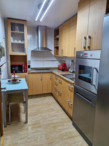 ห้องครัว, Apartamento Acequia Aljada in มอนเตียกูโด