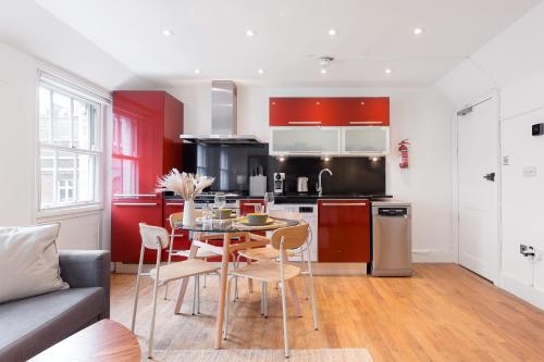Bright Carnaby Soho 1BR Apartment with AC, Londýn (fotografie 4)