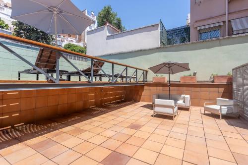 Apartment Barcelona Rentals - Gracia Pool Apartments Center