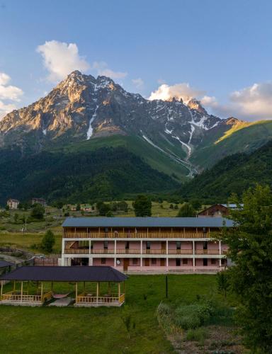 Viesnīcas āriene, Guesthouse Ushba View in Mazeri