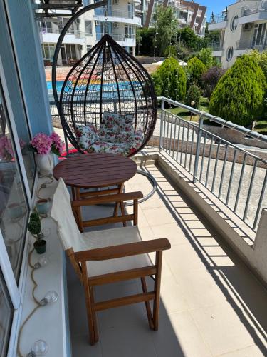 Balcony/terrace, Apartament Sunset Kosharitsa - Slunchev briag in Kosharitsa