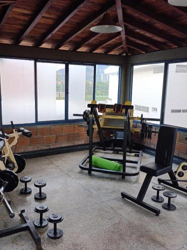 Fitness center, Finca Andalucia in San Joaquin