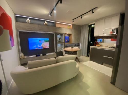 Flat 303 Impecável (Flat 303 Impecavel) in อนิตาการิบัลดี