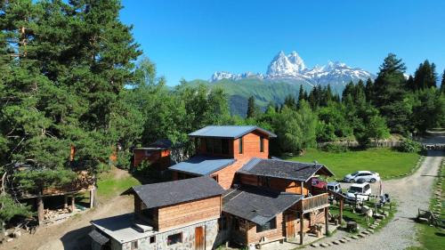 Heshkili huts and cabins Svaneti in Bagvdanari