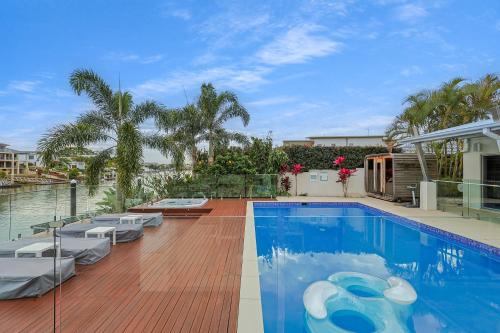 Kilátás, Luxury Riverfront Home on the Gorgeous Gold Coast in Benowa