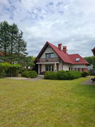 Exterior view of Willa na Kaszubach z wlasna linia brzegowa nad jeziorem 4 sypialnie ,ryby,grzyby