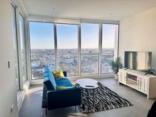 2 BED- 2 BATH-Skyline views-5 Min walk to Accor Stadium – khách sạn tại Công viên Olympic Sydney