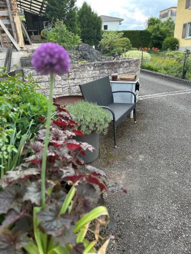 شرفة/ تراس, Studio Breiti mit separatem Eingang in Liestal