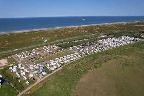Mobilheim auf dem Campingplatz Rantum Insel Sylt in Sylt, Deutschland