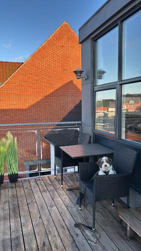 Ferielejlighed med havneudsigt in เลมวิก