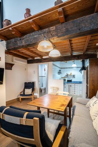 keuken, Casa Rural La Barquilla in Valverde Del Fresno