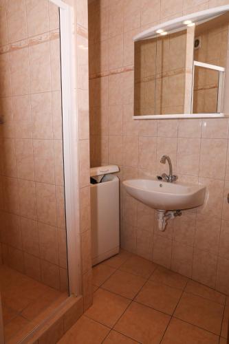Badkamer, Big Suit for 4 Adults and 2 Children under 14 years in Hajduszoboszlo
