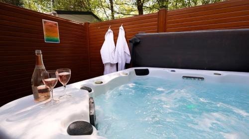 Hot tub, Percy Wood Country Park in Shilbottle