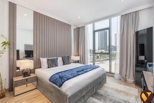 Vogue One Bedroom Apartment at Chaimaa Avenue JVC with Balcony, Pool and Gym Access, Near Park and Circle Mall, Dubaj (fotografie 5)