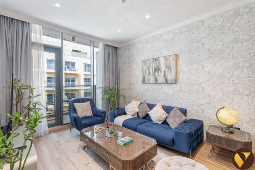 Vogue One Bedroom Apartment at Chaimaa Avenue JVC with Balcony, Pool and Gym Access, Near Park and Circle Mall, Dubaj (fotografie 7)