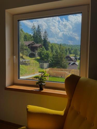 View, Chalet in the Slovak Paradise in Teplicka