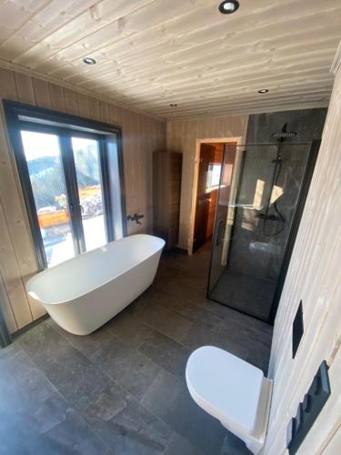 Vista exterior, Cozy Modern Cabin With Outstanding View In Sogn in Hafslo