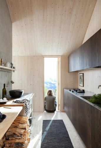 Viesnīcas āriene, Designer Cabin With Mountain Views In Valdres in Vevle