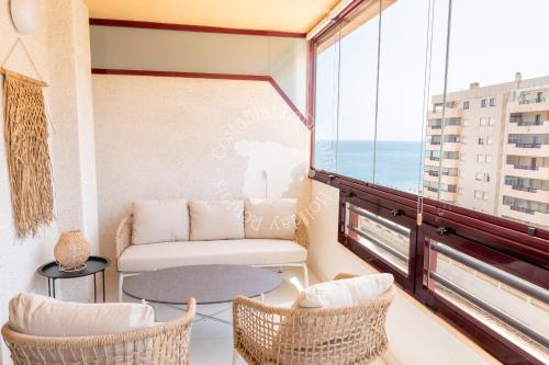 Two-Bedroom Apartment with Sea View room in Apartamento Nico Beach