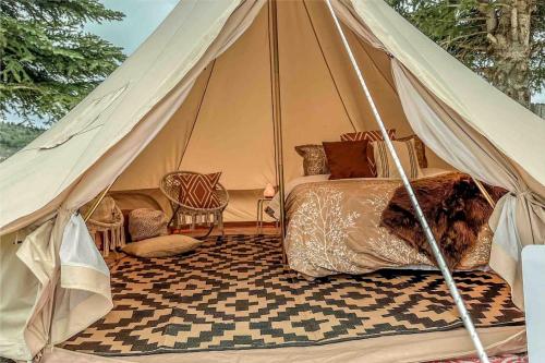 Charming Bell Tent in Swan Valley, Idaho near Palisades Lake and Jackson Hole in Svanvalija (ID)