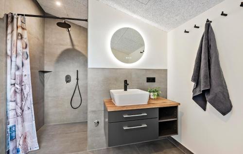 Bathroom, Beautiful Home In Sydals With Sauna in Skovby