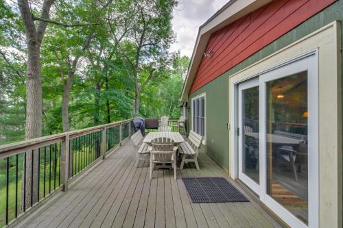 1 Mi to Snowmobiling Family Home on Sibley Lake! in Pequot Lakes (MN)