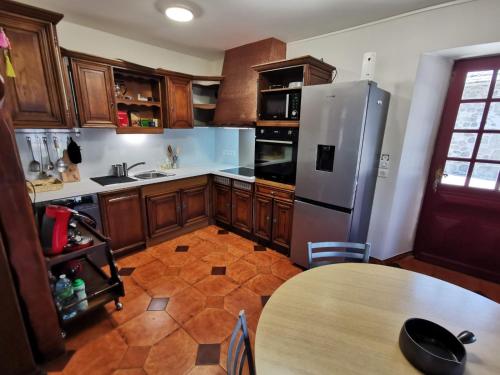 Familial House Dellac-Mathieu in mountain village Cantal in Cheylade