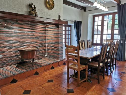 Familial House Dellac-Mathieu in mountain village Cantal in Cheylade