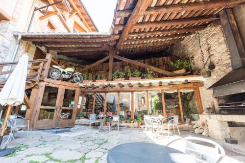 Erkély/terasz, L'Estanca de L'Era in Torre de Capdella