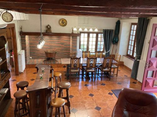 Familial House Dellac-Mathieu in mountain village Cantal in Cheylade