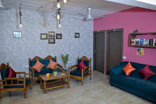 Sala de estar/TV partilhada, City Central Hostel in Kolkata