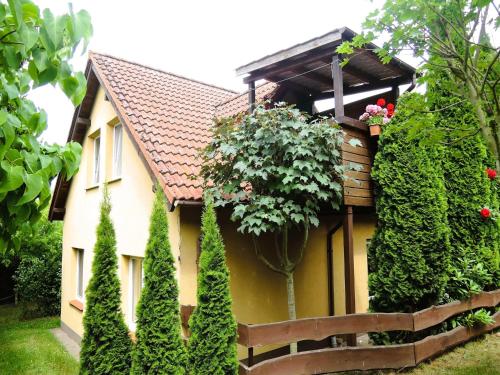 Double room with a view of Lake Wicko, Lubin