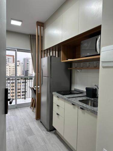 Studio NOVO a 3 min a pe do Shopping Vila Olímpia, São Paulo