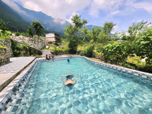 サパ My Garden Villa ホテル ロビー