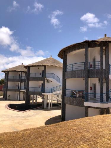 Exterior view, Hotel Cap du Sine Saloum in Ndangane